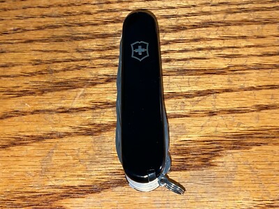 New Victorinox Swiss Army 91mm Knife RANGER PLUS BLACK 1.3763-3P 