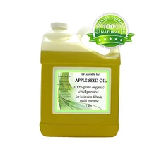 7 LB PREMIUM 100% PURE APPLE SEED OIL ORGANIC COLD PRESSED NATURAL BODY MASSAGE