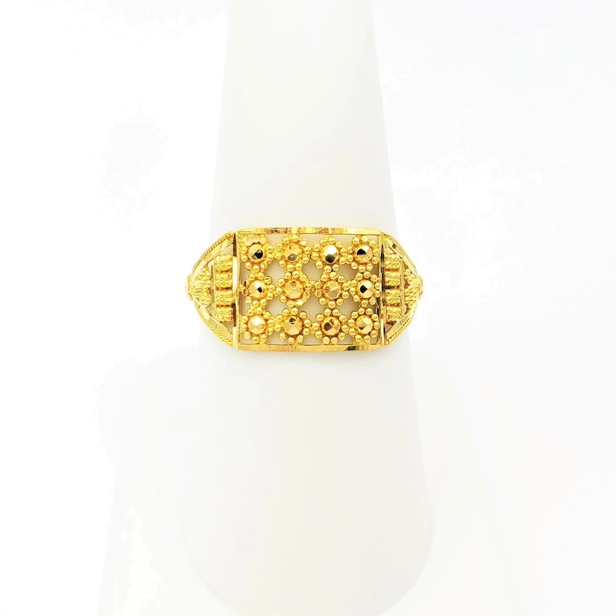 916 gold ring best sale design