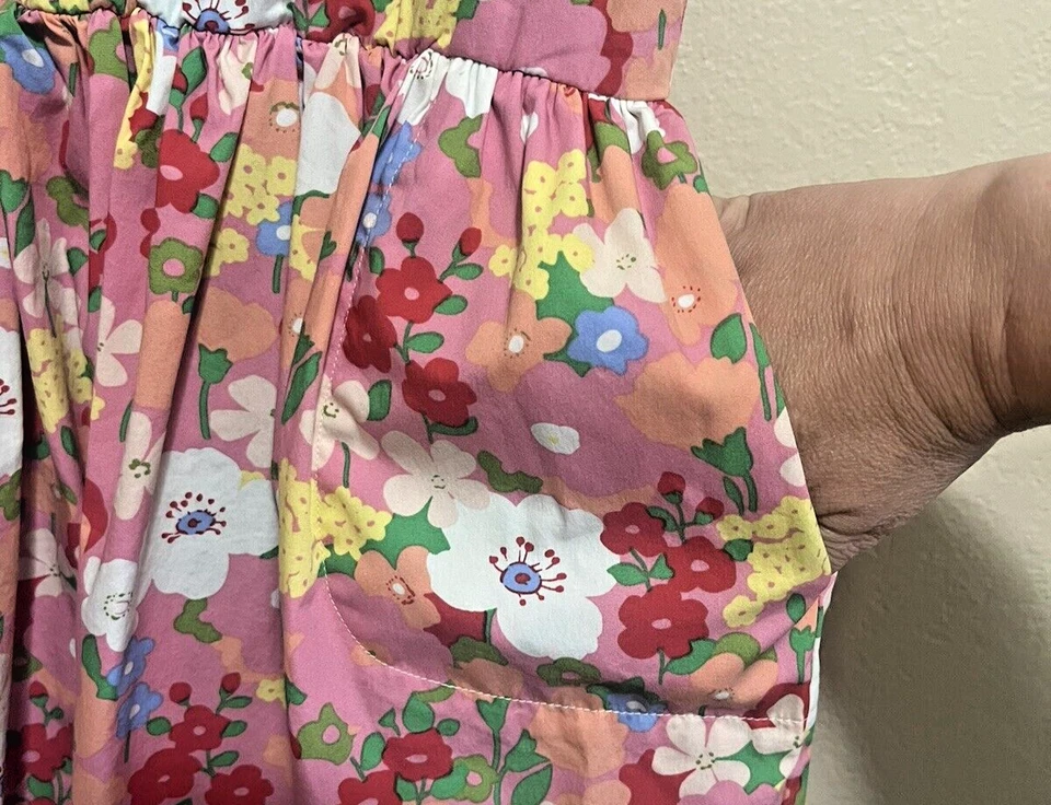 Matilda Jane Big Girl Medium Floral Sleeveless Fit & Flare Dress AD15123 Leah - Imagem 4 de 4