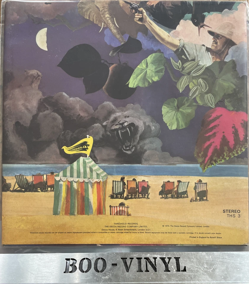 The Moody Of Blues A Question Of Balance 1970 Gatefold Threshold THS 3 Poster - Image 2 of 4