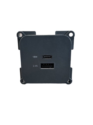 Campervan CBE/C-Line 12v Twin USB-A & USB-C Charging Sockets for Motorhome T5/T6 - Picture 2 of 3