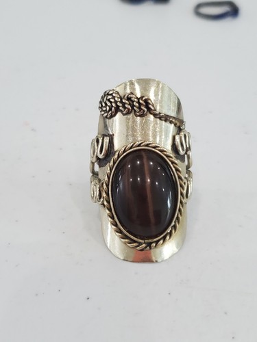 Vintage einzigartiger wunderschöner Statement Ring Gr. 12 verstellbar größer oder kleiner