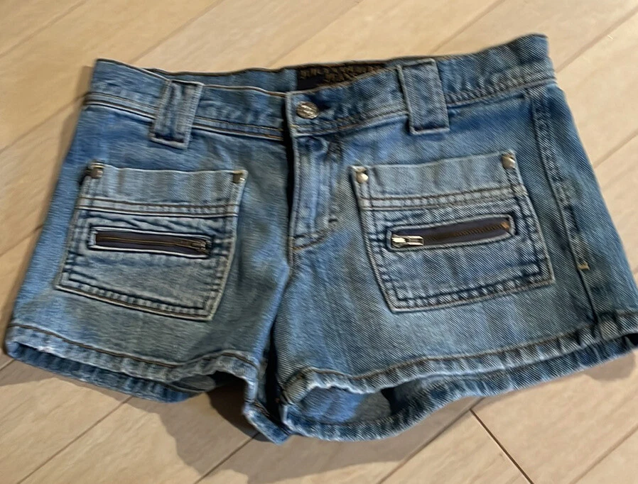 juicy couture denim shorts P