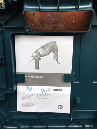 BOSCH - GSB 19-2 RE : 780 - PROFESSIONAL IMPACT DRILL - POWER INPUT 850 WATT - Picture 7 of 23