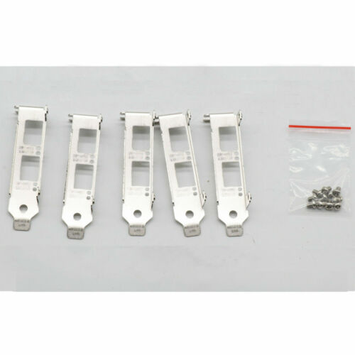 10 pcs Low Profile Brackets for Intel X520-DA2 X520-SR2 X520-LR2 X710-DA2 - Picture 2 of 3