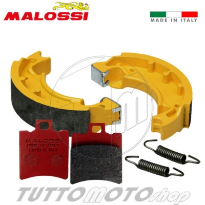 Ganasce ceppi freno MALOSSI posteriori + pastiglie anteriori MBK BOOSTER SPIRIT