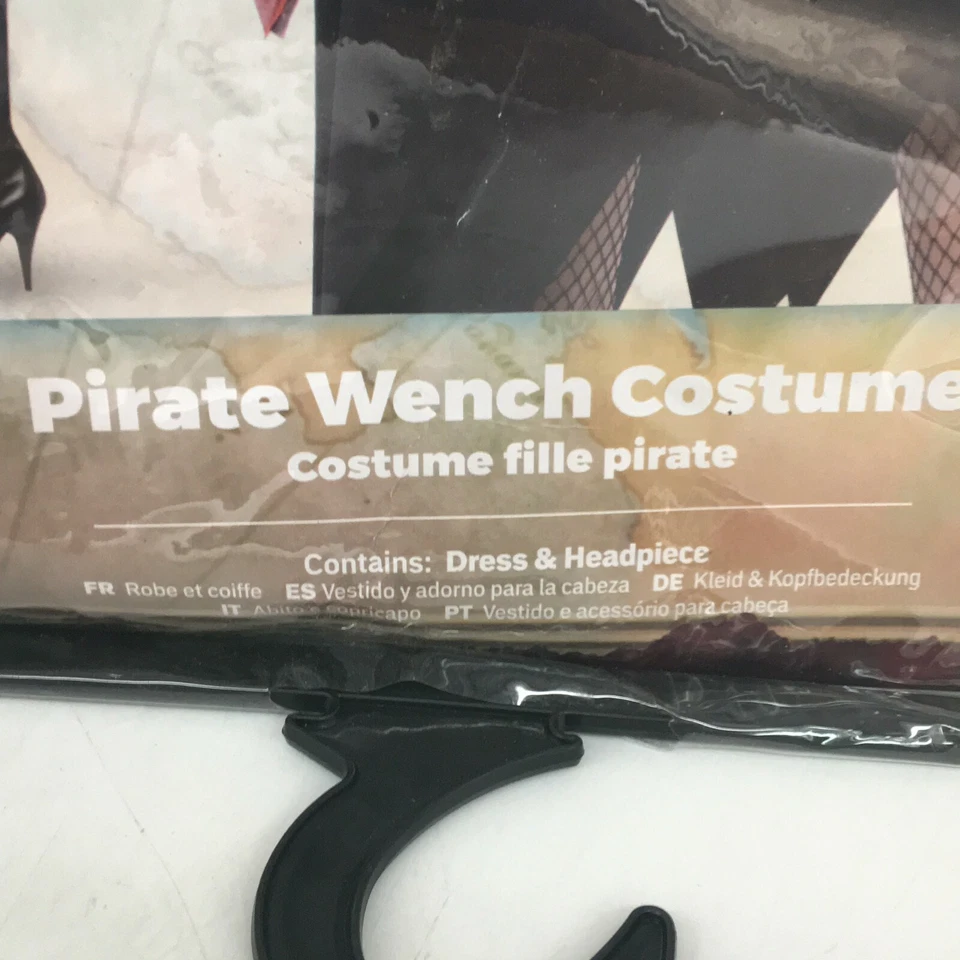 Smiffys Mujer Pirata Mujer Halloween Constume Conjunto Completo Talla Grande Foto 2 de 4