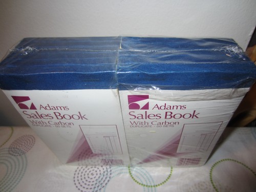 ADAMS SALES BOOKS WITH CARBON/50-SETS IN EACH BOOK/ 11-BOOKS - Picture 9 of 10