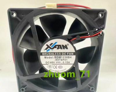 1PC XFAN RDM1238B4 48V 0.30A 12038 12CM 48V inverter cooling fan