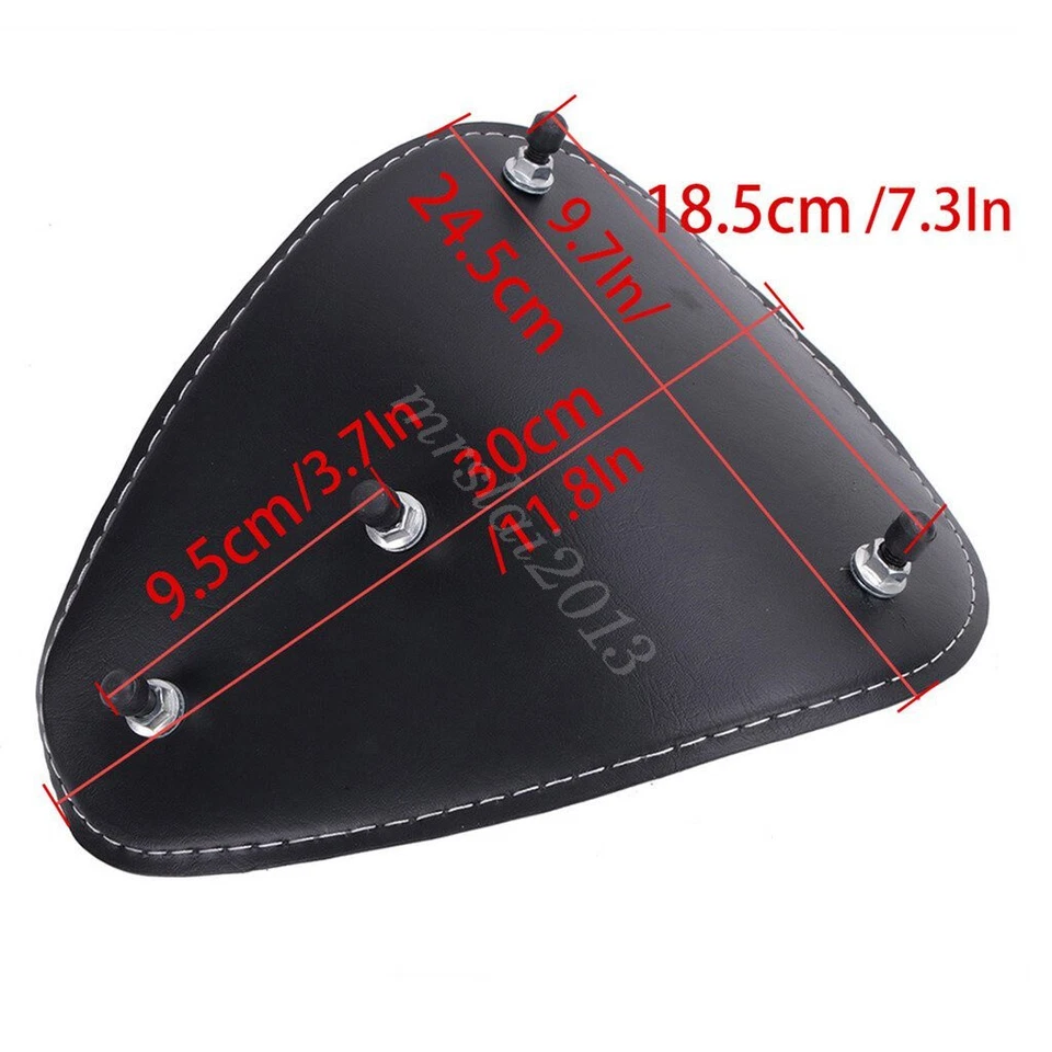 Kit de montaje de soporte de resorte de asiento solo para Harley Honda Sportster Bobber Chopper Foto 3 de 4