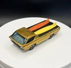 Vintage Hot Wheels Redline Deora Gold HK - Excellent Condition, Repro Boards