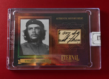 2024 Eternal Cuts Che Guevara Authentic History Relic 41/99 Clear bold font
