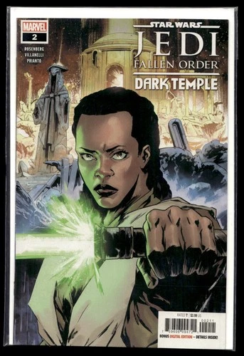 Star Wars Jedi Fallen Order Dark Temple #2 Marvel Comic Book