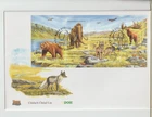 Ireland 1999 Extinct Irish Mammals M/Sheet FDC .. flap closed