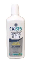 Closys Fluoride Mouthwash Anticavity Non-Burning Gentle Mint 32 Fl Oz