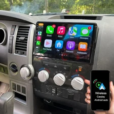 Android 15 Car Radio Stereo GPS Carplay For Toyota Sequoia Tundra Base 2008-2022