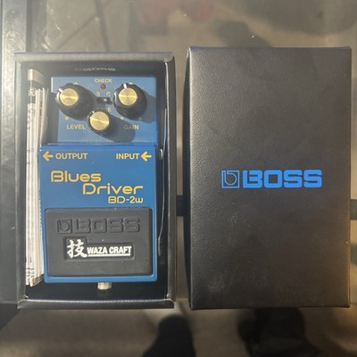Boss Blues Driver Waza Craft Guitar Effects Pedal (BD-2W)