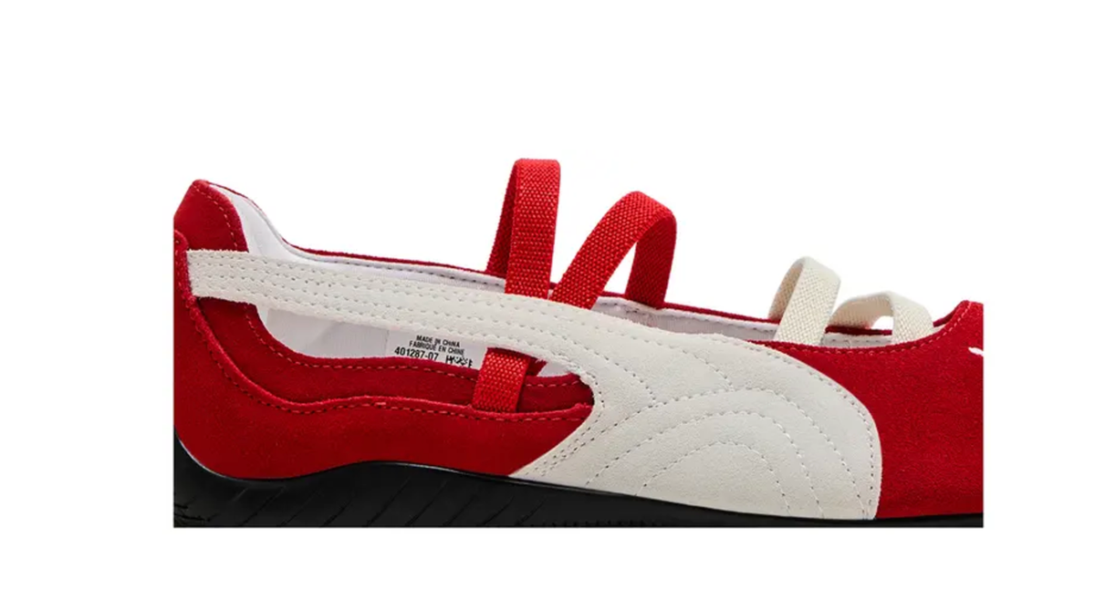 SIZE 8 - NEW PUMA Speedcat Ballet SD Womens All Time Red White