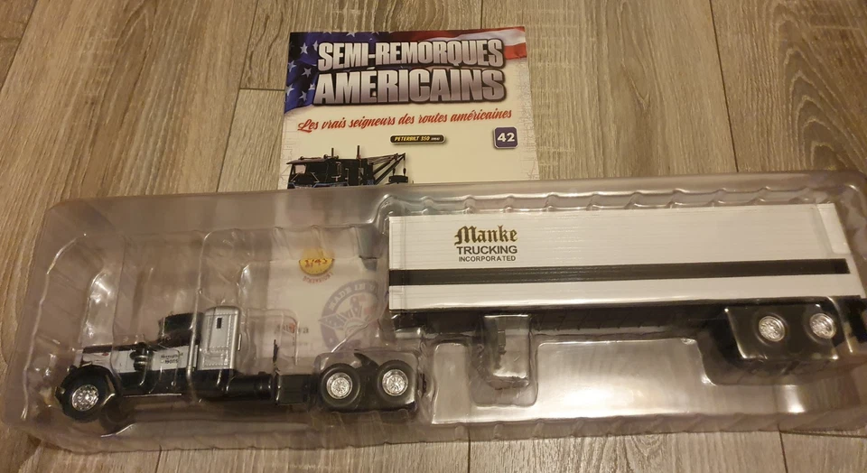 Peterbilt 350 1954 1/43 Manke Trucking Numéro 42 - Photo 1/1