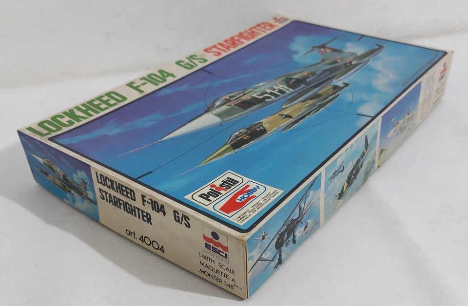 I133319 KIT ESCI 1/48 n. 4004 - Aereo Lockheed F-104 G/S Starfighter - Immagine 2 di 4