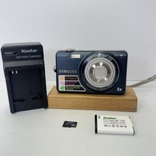 Samsung ST65 14.2mp Digital Camera 5x Optical Battery  Charger 4GB Card -Read-