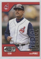 2002 Upper Deck 40 Man Eddie Perez #145 9gr