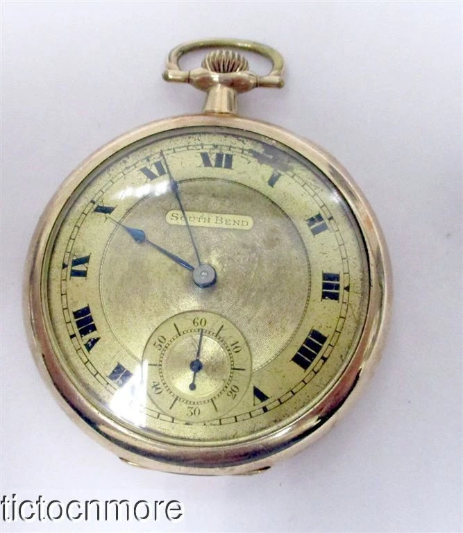 South Bend Grade 407 12s Open Face Pocket Watch