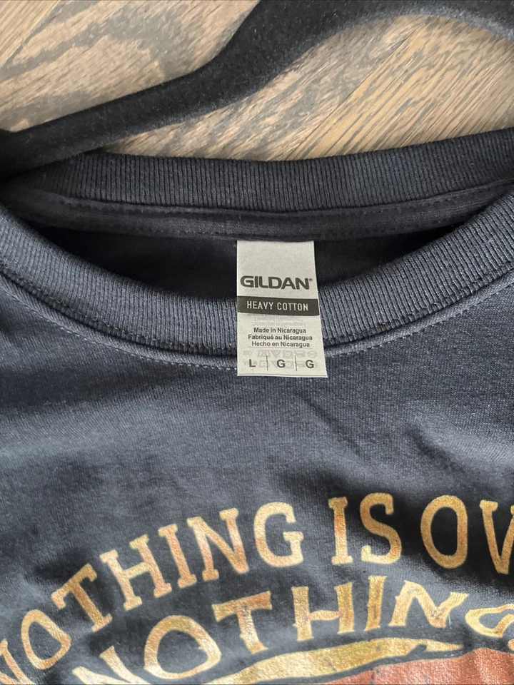 Camiseta Rambo Movie Sylvester Stallone Nada Acabou Citação Preta Grande - Imagem 3 de 4