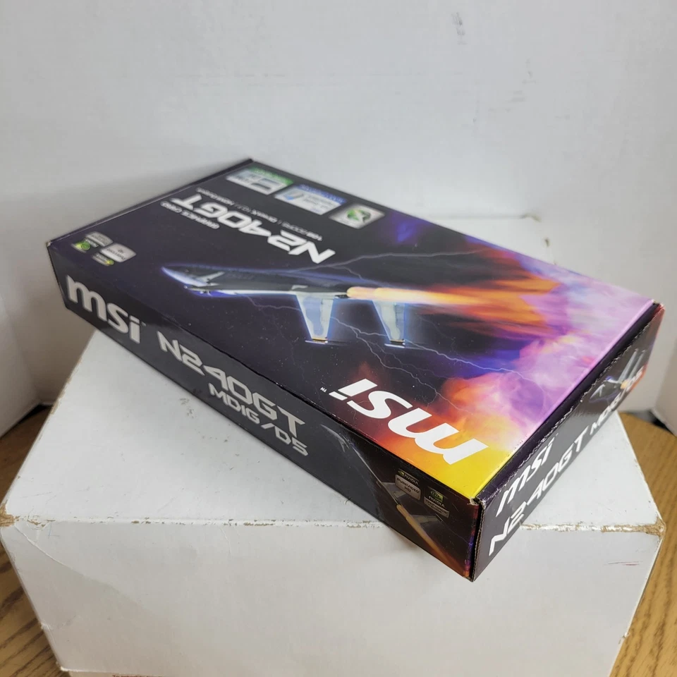 MSI 1GB N240GT GPU Video Graphics Card HDMI DVI AfterBurner MDIG/DS - Image 4 of 4