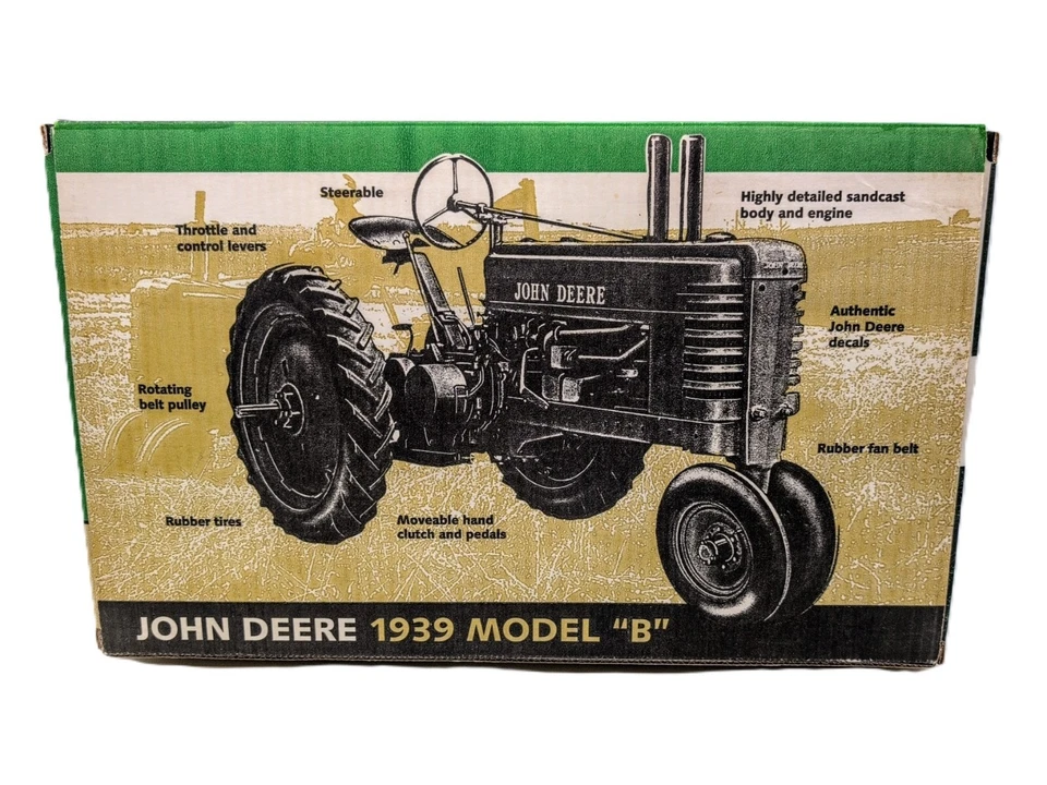 1/8 John Deere 1939 Model B Tractor With Narrow Front - Image 3 of 3