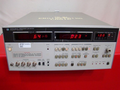 Medidor LCR multifrecuencia HP Hewlett Packard Agilent Keysight 4275A PARA REPUESTOS - Imagen 5 de 12