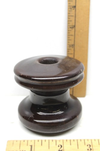 Vintage Upstate NY High Power Electrical Line Wire Ceramic Insulators Odd Size - Picture 8 of 10