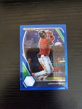 Joshua Baez - 2021 Panini Prizm Draft Picks Base Card #PDP54 - BLUE MOJO PRIZM