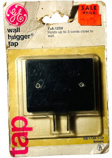 GE Wall Hugger Tap / Brown - Vintage