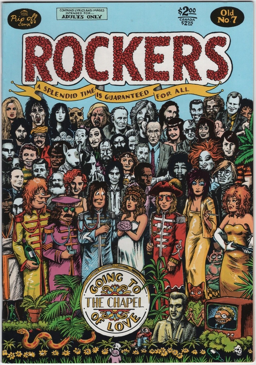 アメコミ THE ROCKERS Rockers Comic Book #7 Rip Off Press 1989 NEW UNREAD FINE+ | eBay