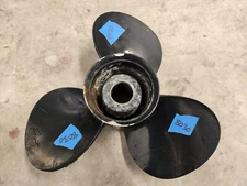 ALUMINUM 14" X 13P MERCURY BLACK MAX PROP, 48-77340 A45 13P, FLO TORQ, P8030