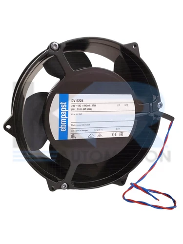 NEW Ebmpapst DV 6224 DC Diagonal Compact Fan 24VDC 318CFM 63dBA 37W 4300RPM