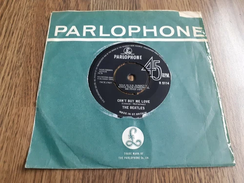 THE BEATLES - CAN'T BUY ME LOVE 7" 1964 UK PARLOPHONE