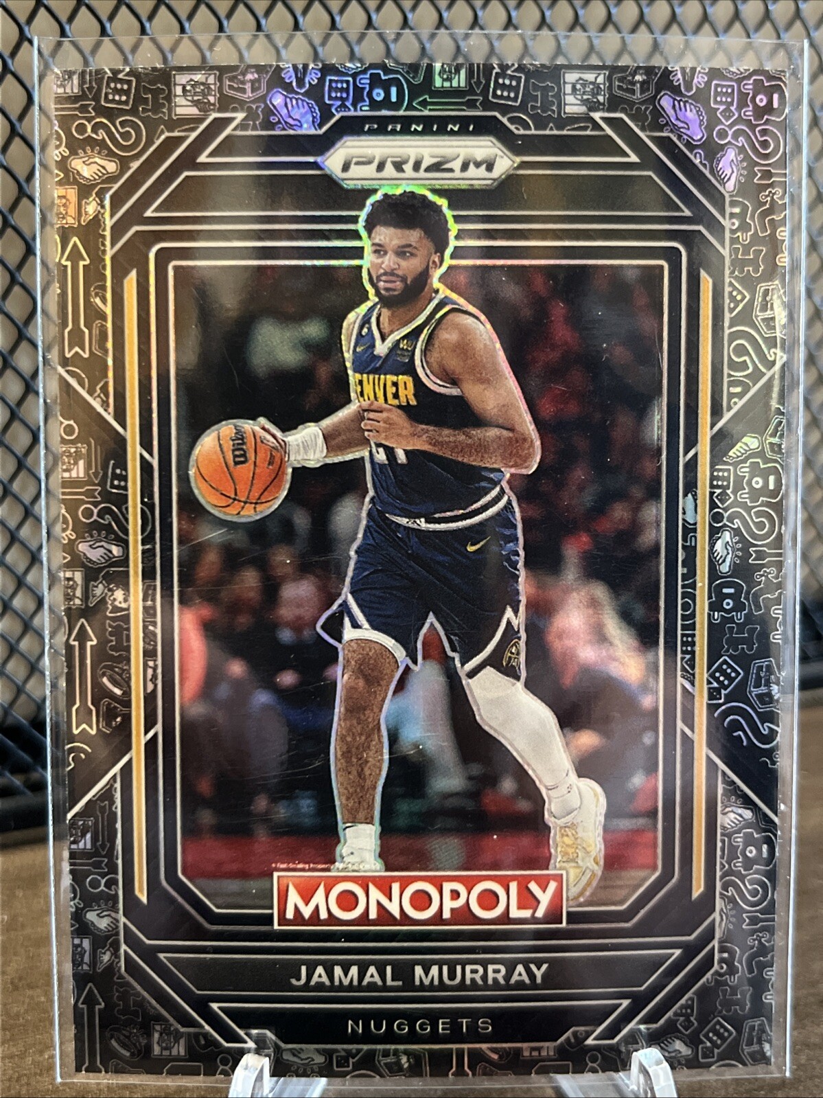 Jamal Murray 2022-23 Panini Prizm Monopoly Basketball Black Icons #23
