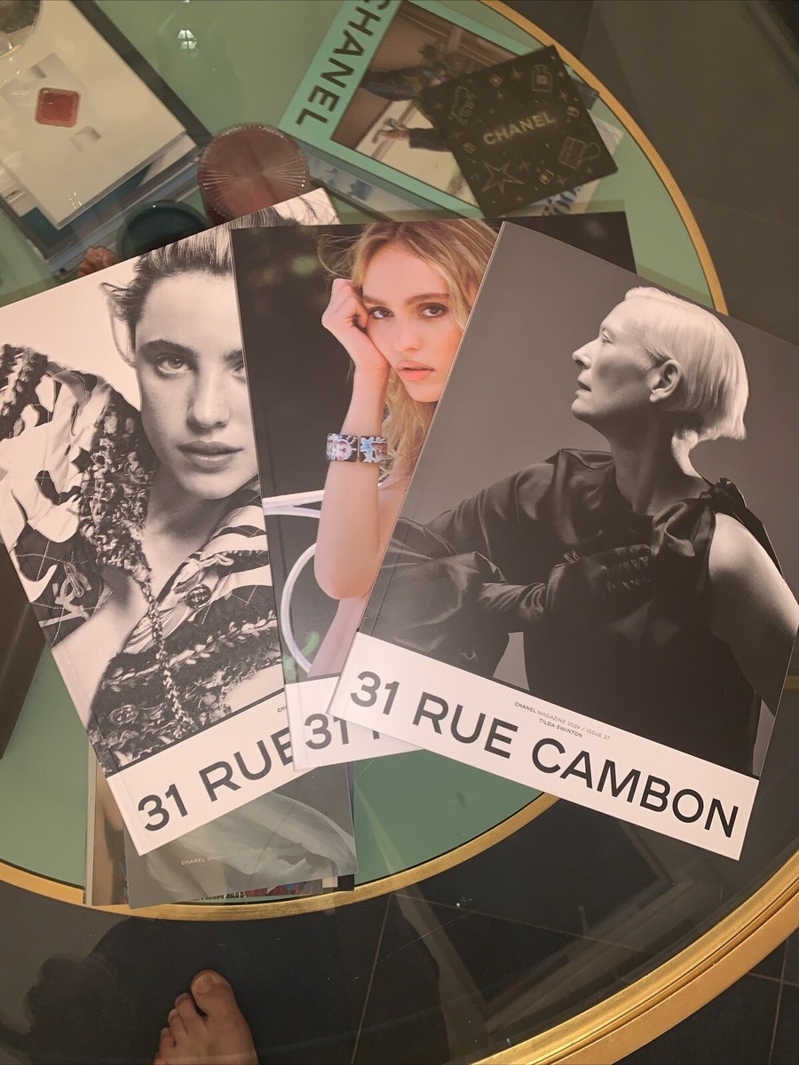 CHANEL 31 RUE CAMBON アートブック The CHANEL 4 Iconic booklet 31 Rue Cambon 2023/ISSUE 25, 26