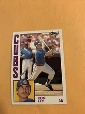 #357 Ron Cey.   ,1984 Topps Baseball Card Cb2 CHICAGO CUBS 