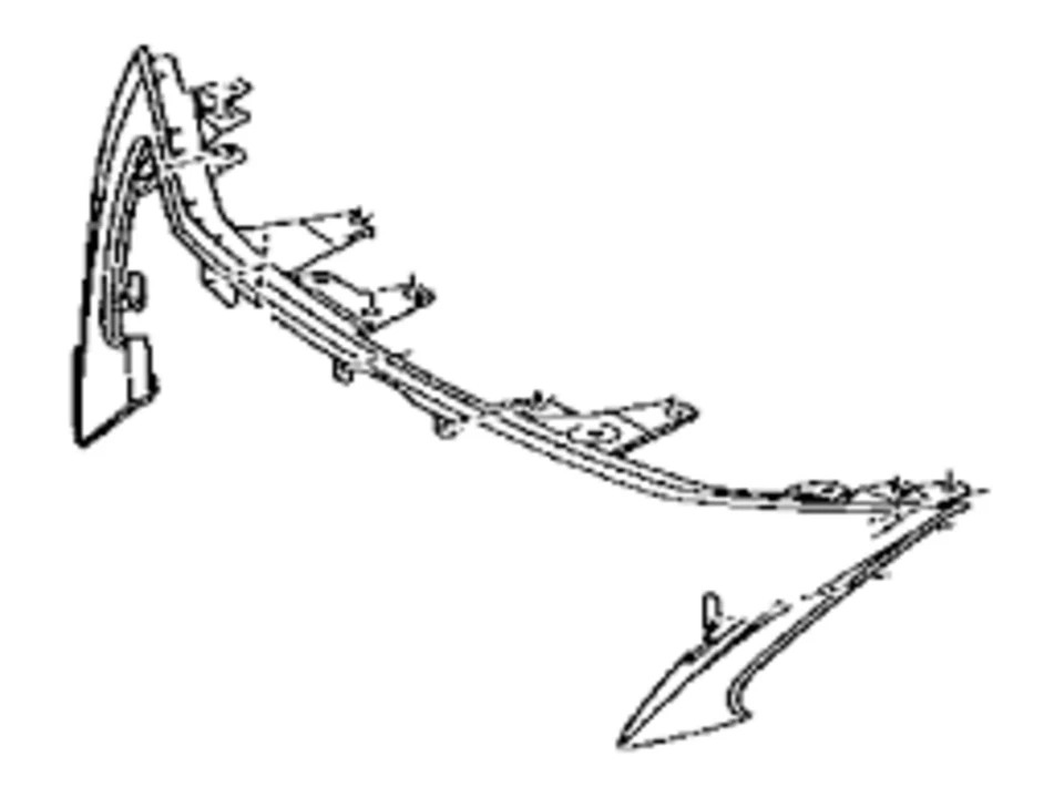 Parrilla delantera Lexus genuina OEM HS250H Toyota moldura cromada Foto 3 de 4