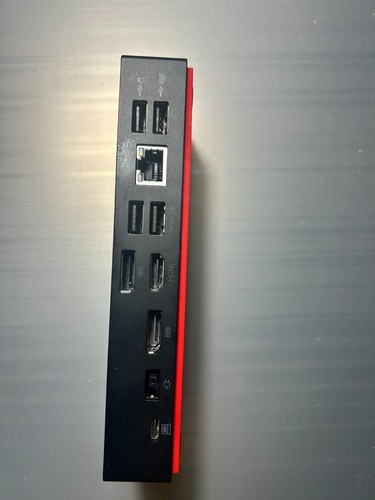 Lenovo USB-C Dock Gen 2 (40AS) - Station d'accueil - Modèle LDC-G2 - sans accessoires ❌ - Photo 3/4