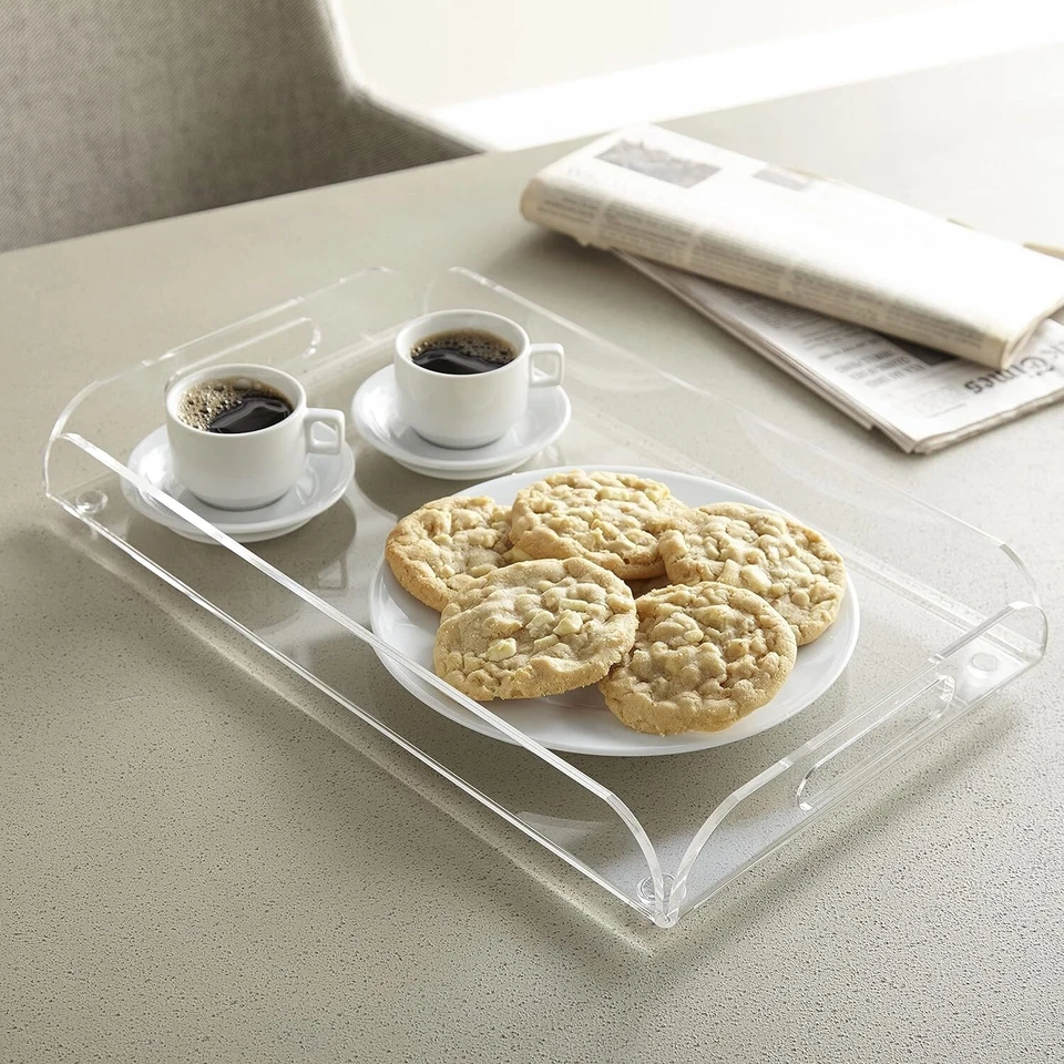 Huang Acrylic Serving Tray, 10" x 16" (4384) - Image 4 of 4