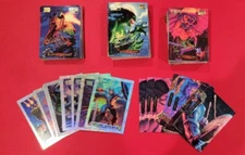1994 Marvel Masterpieces Gold Signature Holofoil and Powerblast Singles