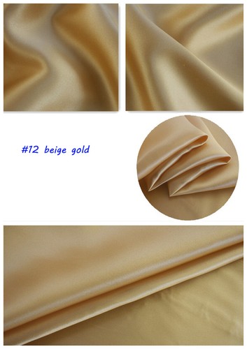 1 MeterX1.14 Meter Soft Silk Charmeuse Fabric Evening Dress Mulberry Silk Satin - Bild 18 von 43