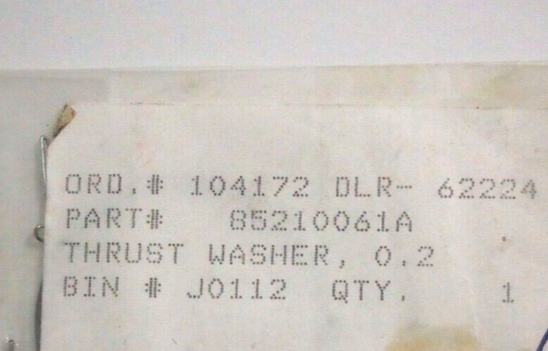 ポジティブ Ducati Thrust Washer NOS 85210061A (L-8955) | eBay