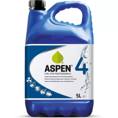 Aspen 4 Takt Alkylatbenzin Sonderkraftstoff Viertaktmotoren Rasenmäher Boote 5L