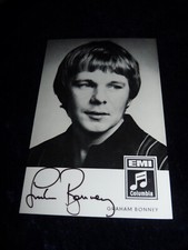 Graham BONNEY - AK EMI Columbia - POP, Beat, Schlager - signed, autographed